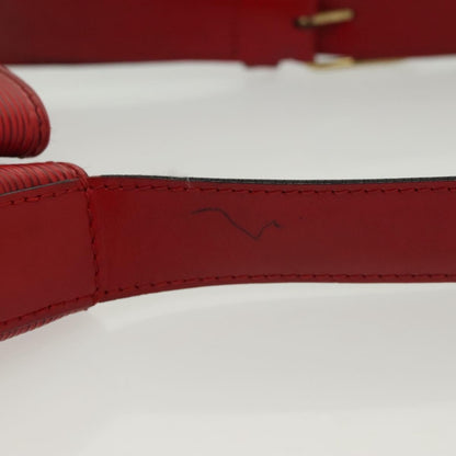 Louis Vuitton Vintage Sac d'Epaule Handbag Epi, Red, Leather, Shoulder Bag