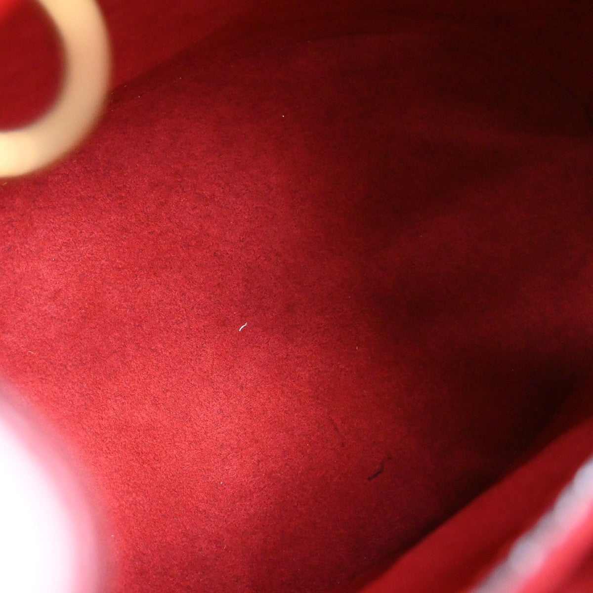Louis Vuitton Cluny Epi, Red, Leather, Shoulder Bag