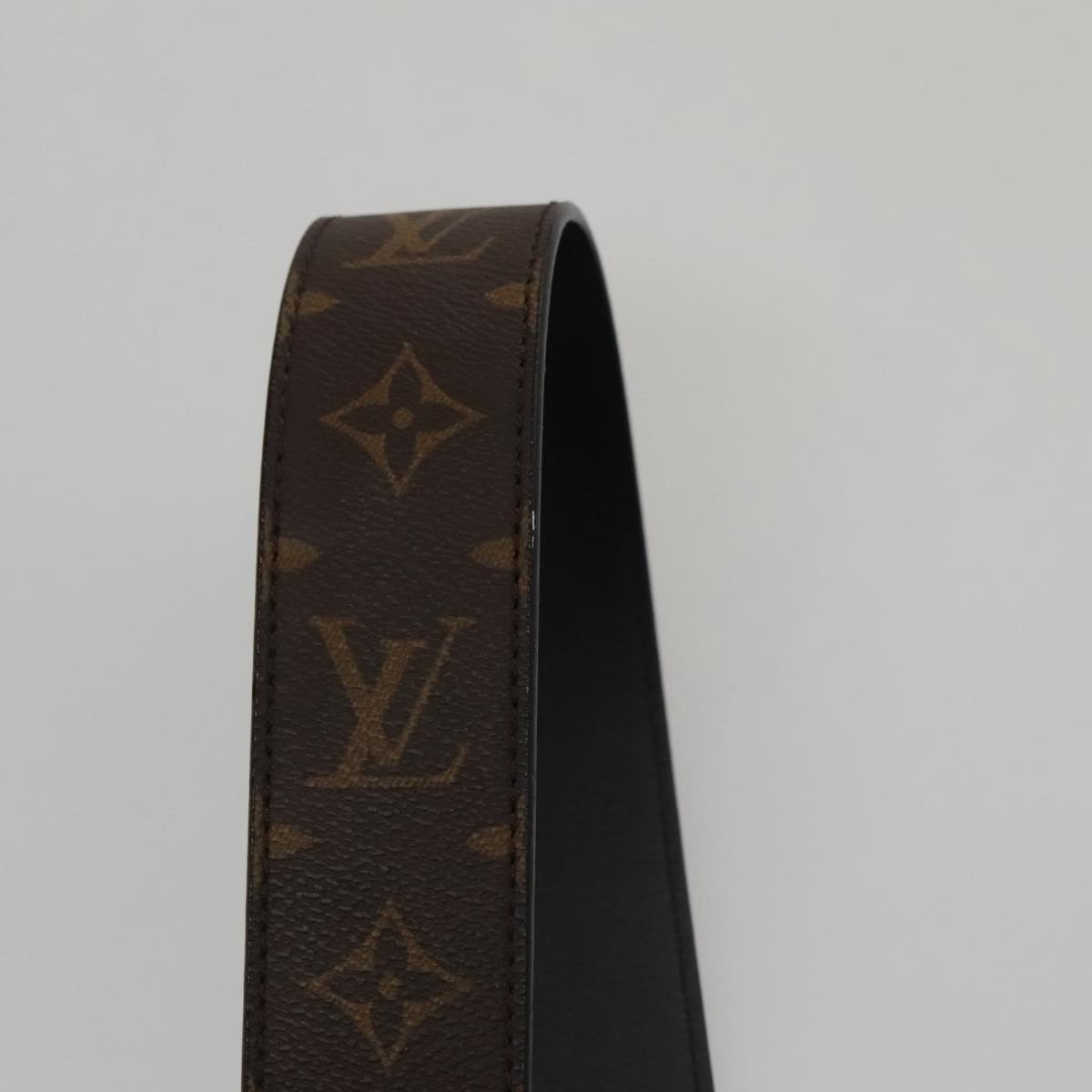 Louis Vuitton Bandoulière de sac, Brown, Canvas, wallet