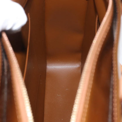 Louis Vuitton Columbus Monogram Vernis, Brown, Patent Leather, Handbag