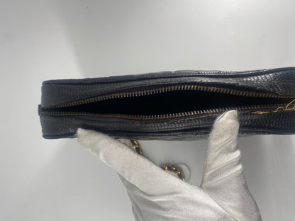 Chanel, Black, Leather, shoulder