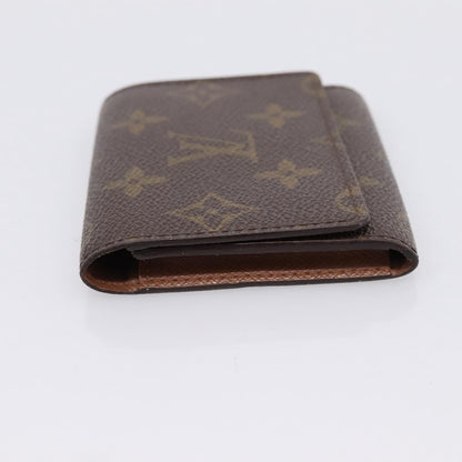 Louis Vuitton Bifold Card Case Canvas, Brown, Canvas, Clutch