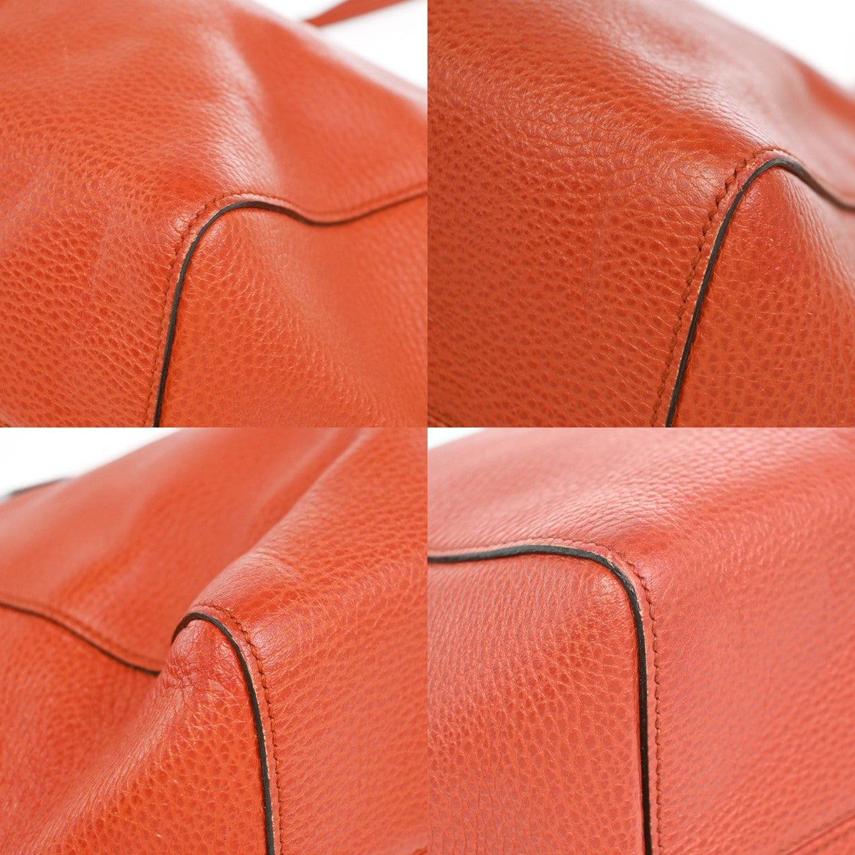 Gucci Swing Tote Leather, Red, Leather, Tote Bag