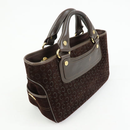 Celine Boogie Suede, Brown, Suede, Handbag