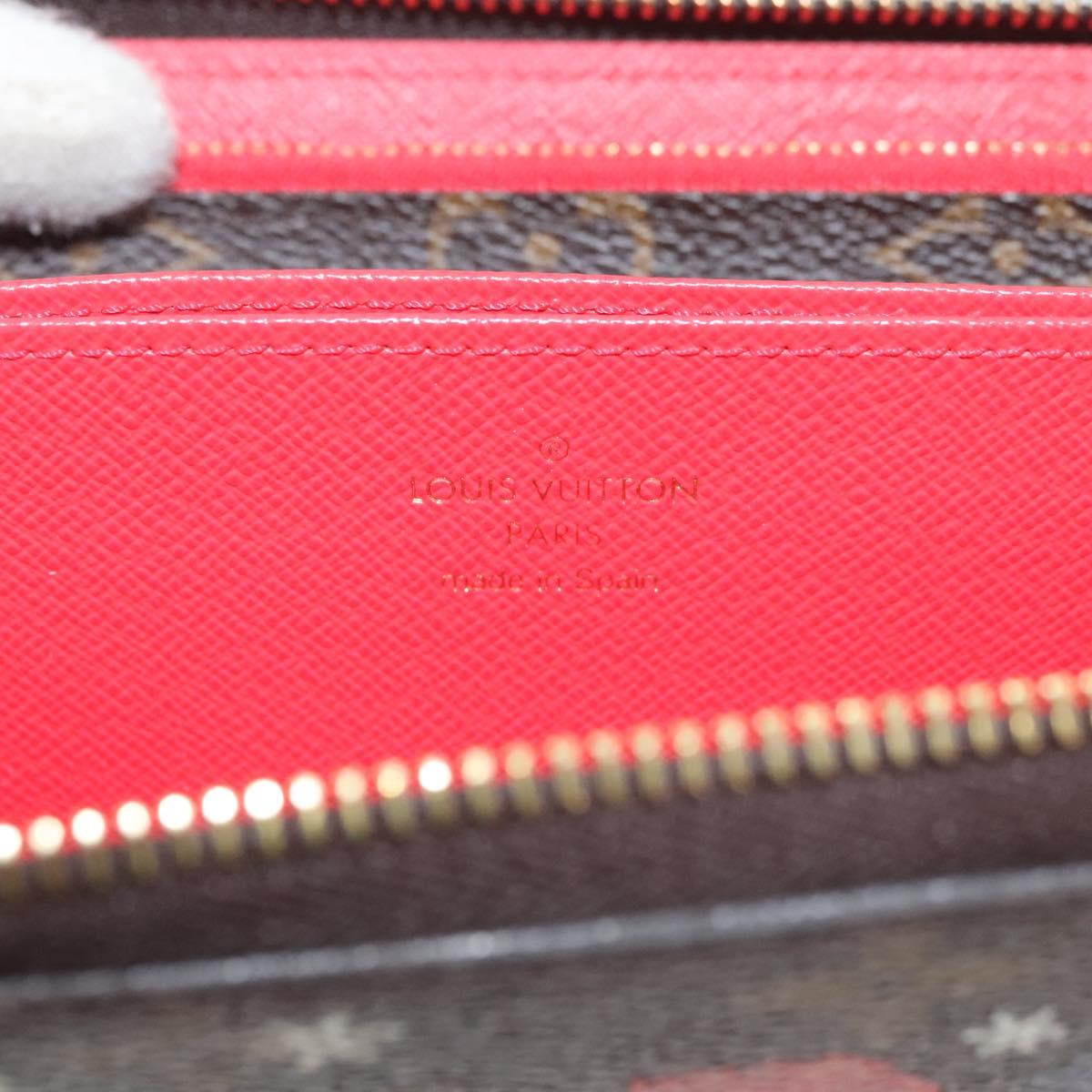 Louis Vuitton Portefeuille zippy, Brown, Canvas, wallet