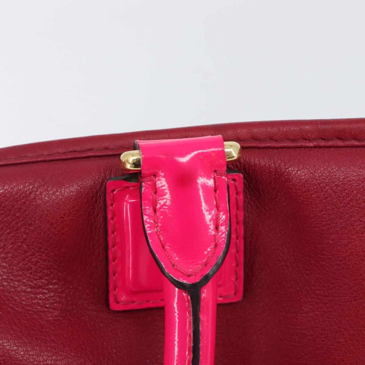 Loewe Amazona Leather, Red, Leather, Handbag
