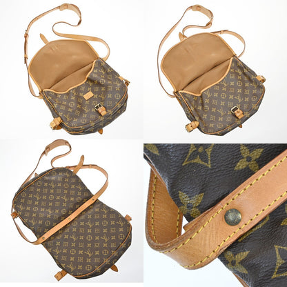 Louis Vuitton Saumur Monogram Canvas, Brown, Canvas, Shoulder Bag