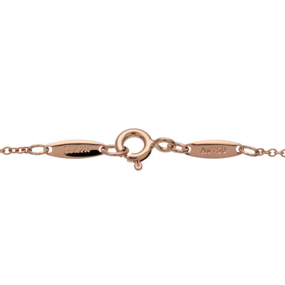 Tiffany & Co. Elsa Peretti Diamonds By The Yard Pendant 18K Rose Gold, Gold, Rose Gold, Necklace