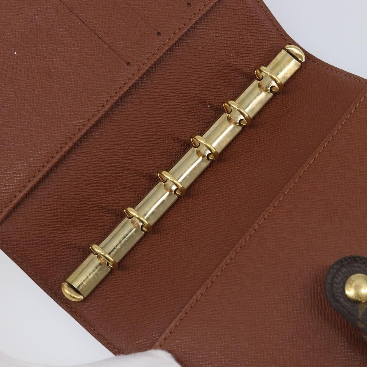 Louis Vuitton Agenda Cover Monogram Canvas, Brown, Canvas, Briefcase