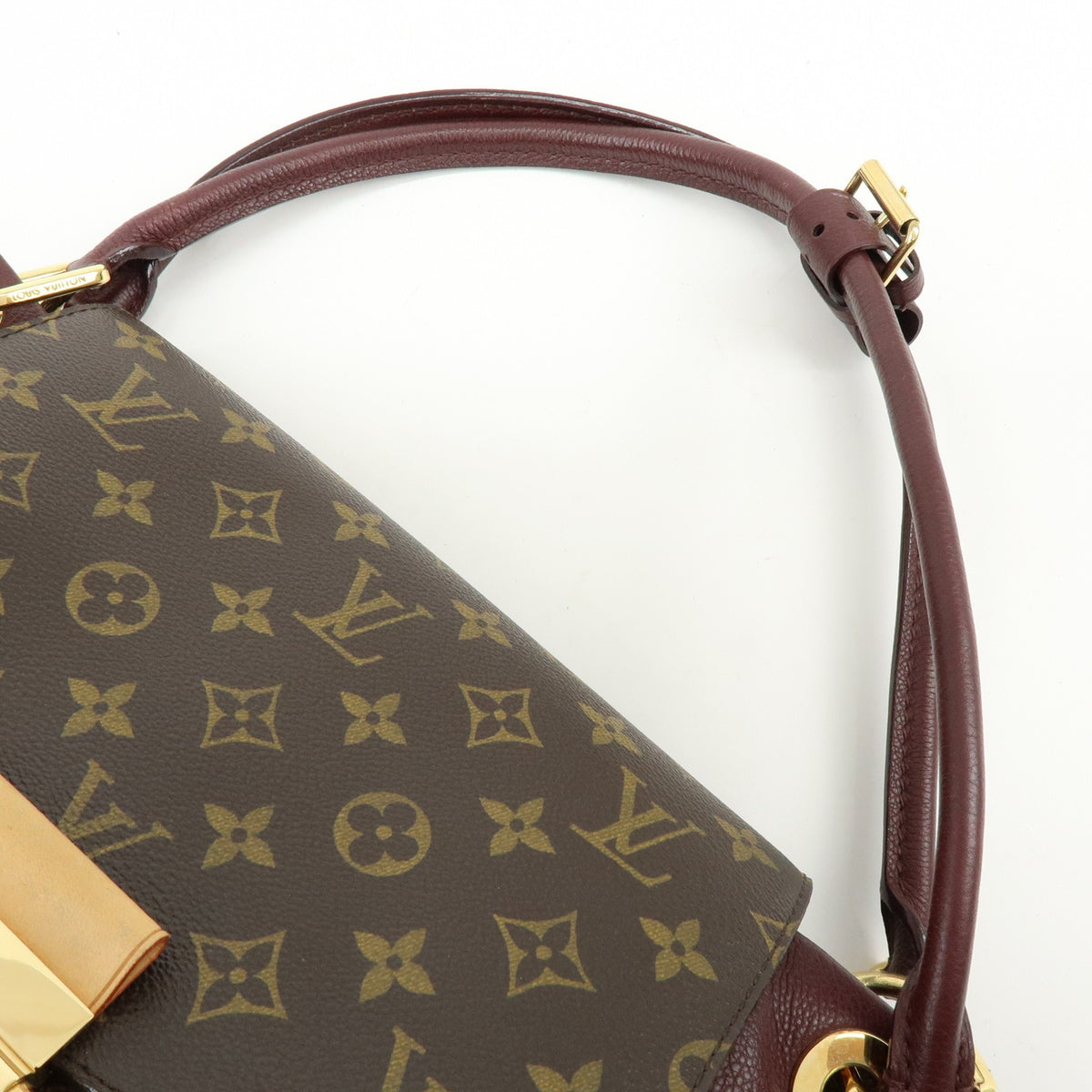 Louis Vuitton Olympe Monogram Canvas, Brown, Canvas, Handbag