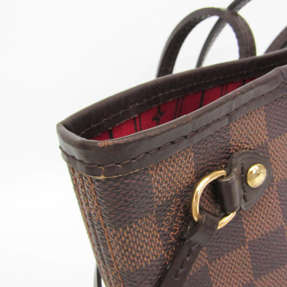 Louis Vuitton Neverfull Damier, Brown, Canvas, Tote Bag