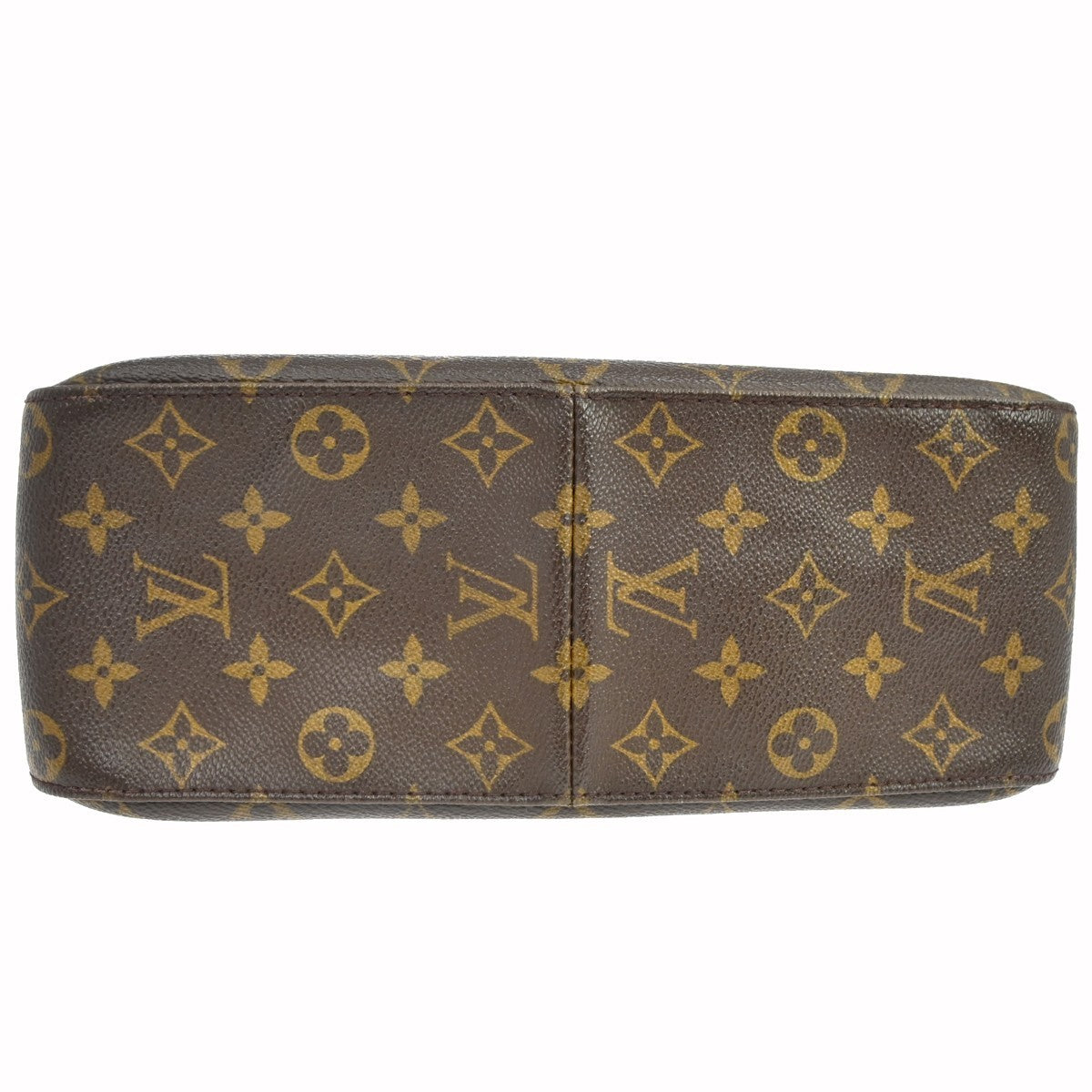 Louis Vuitton Looping Monogram Canvas, Brown, Canvas, Handbag