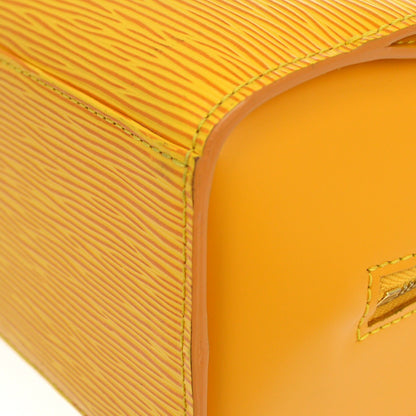 Louis Vuitton Pont Neuf Epi, Yellow, Leather, Handbag