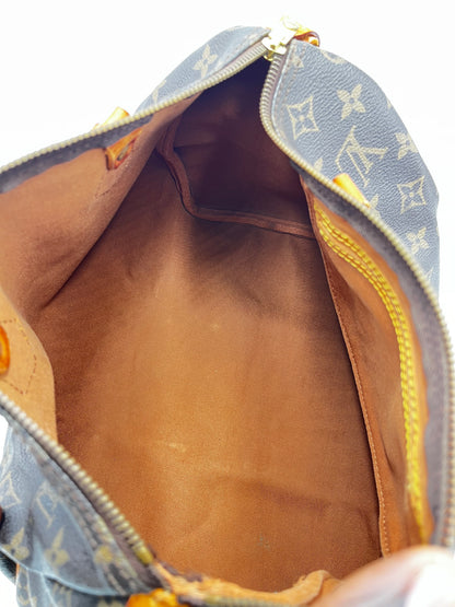 Louis Vuitton Speedy Handbag Monogram Canvas, Brown, Canvas, Handbag
