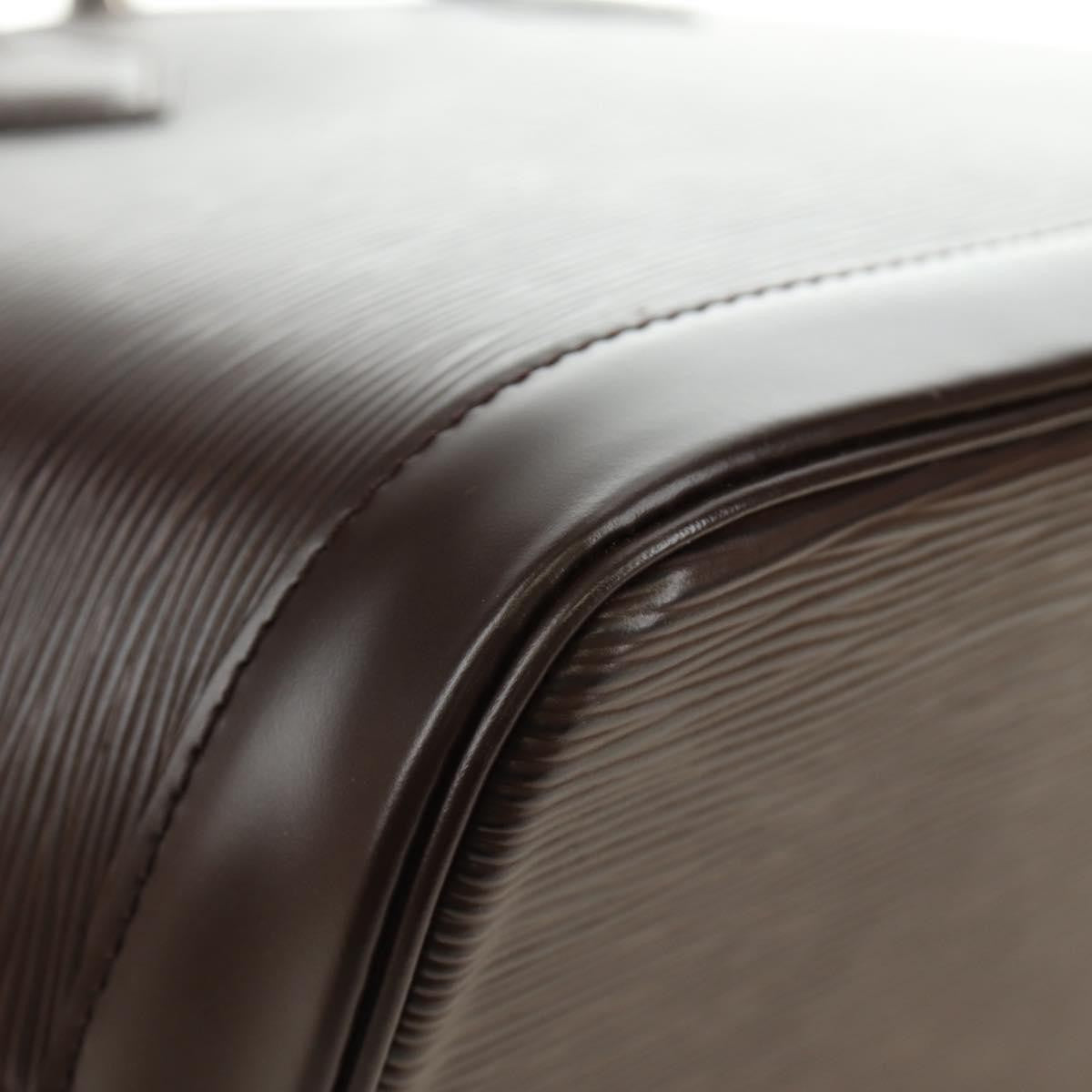 Louis Vuitton Alma Epi Leather, Brown, Leather, Handbag