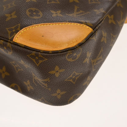 Louis Vuitton Boulogne Monogram, Brown, Canvas, Shoulder Bag