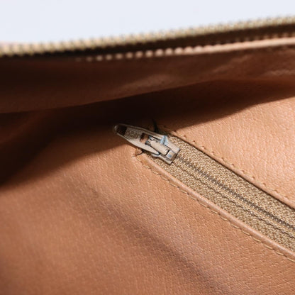 Celine Vintage Duffle Macadam Coated Canvas, Brown, Canvas, Handbag