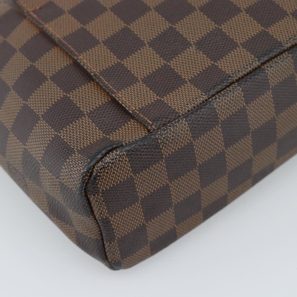 Louis Vuitton Olav Damier, Brown, Canvas, Shoulder Bag