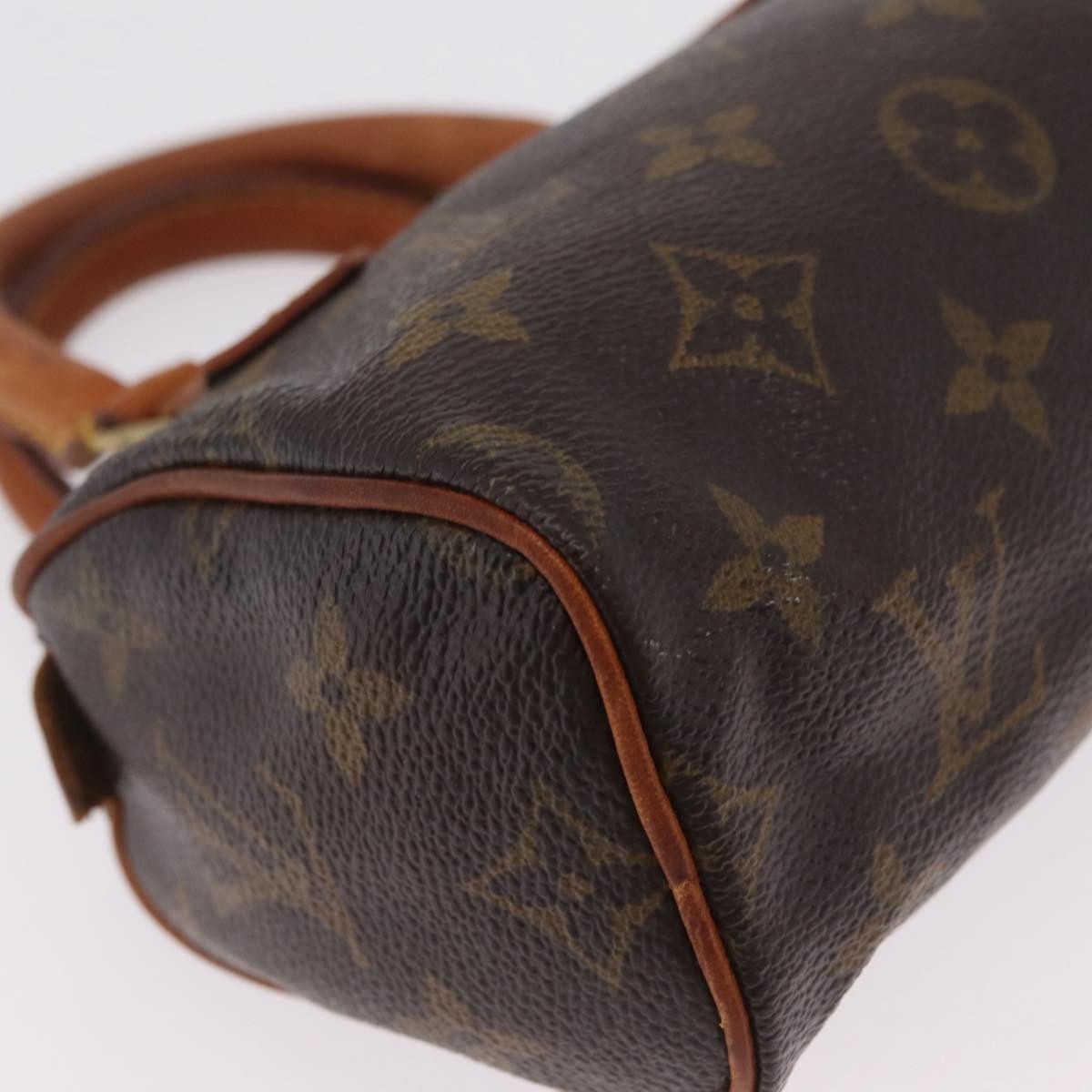 Louis Vuitton Speedy Mini HL Monogram Canvas, Brown, Canvas, Handbag