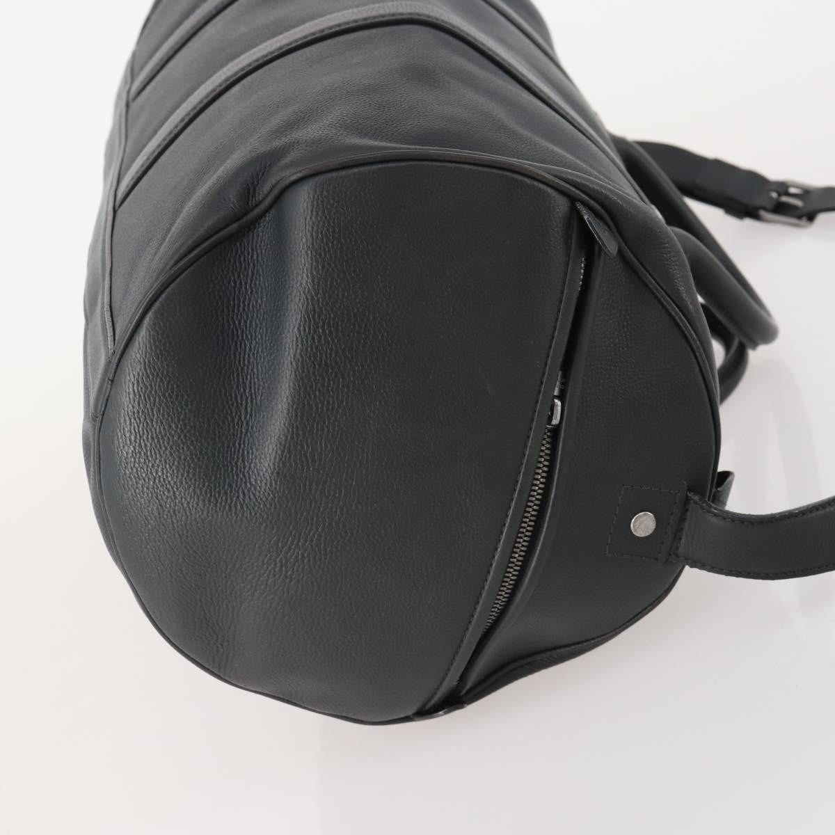 Louis Vuitton Aerogram Keepall Bandouliere Leather, Black, Leather, Travel Bag