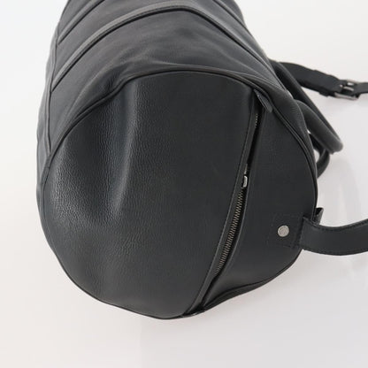 Louis Vuitton Aerogram Keepall Bandouliere Leather, Black, Leather, Travel Bag