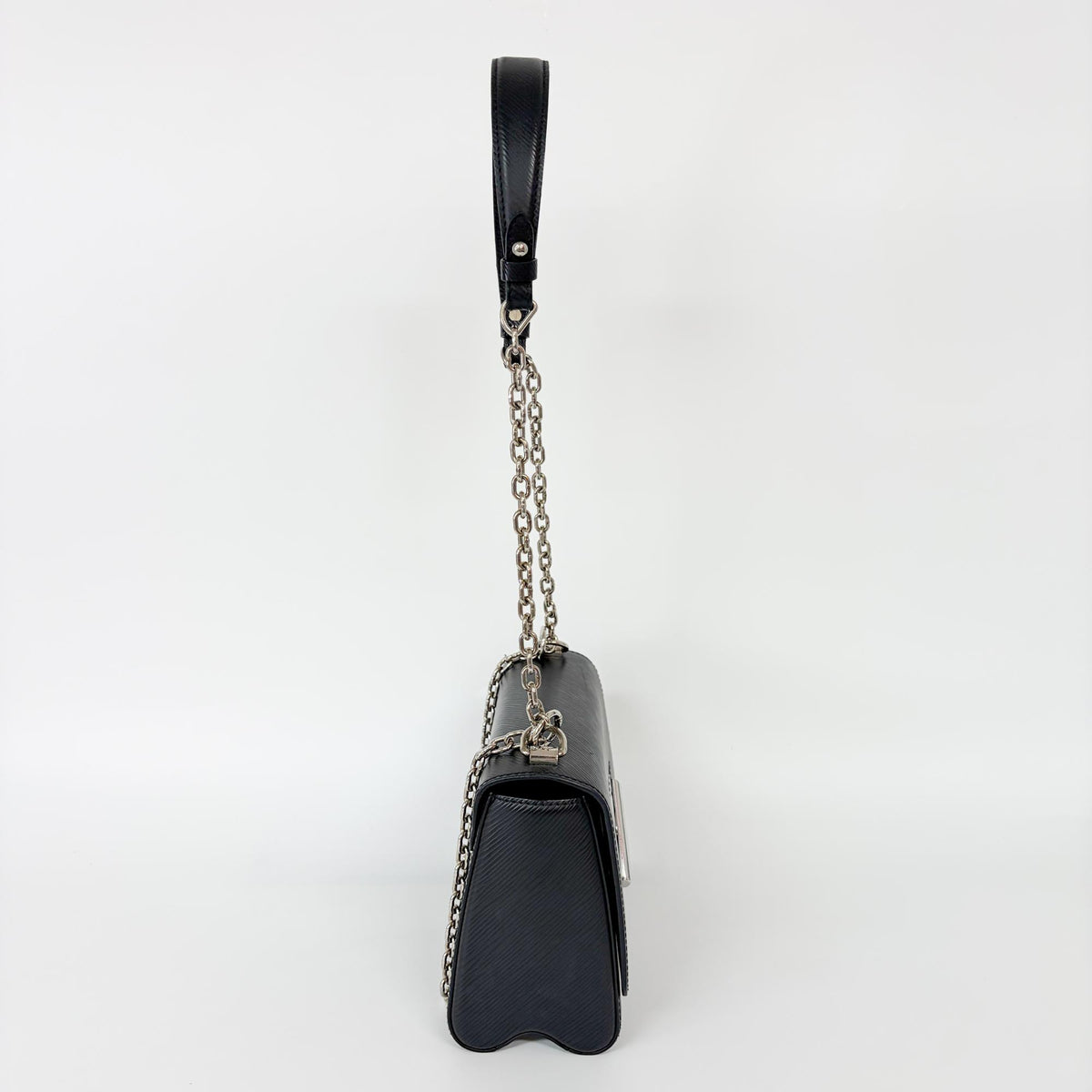 Louis Vuitton Twist Epi Leather, Black, Leather, Handbag