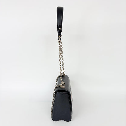 Louis Vuitton Twist Epi Leather, Black, Leather, Handbag