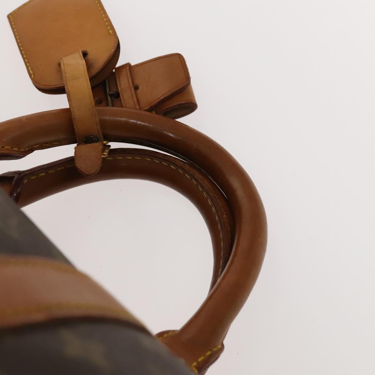 Louis Vuitton Keepall 60, Brown, Canvas, travel