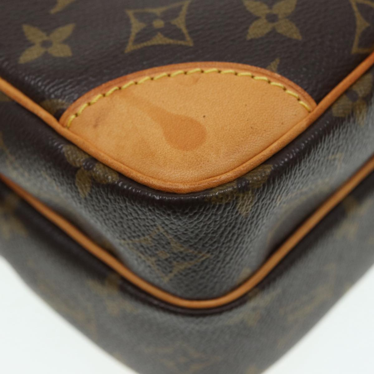 Louis Vuitton Amazon, Brown, Canvas, shoulder