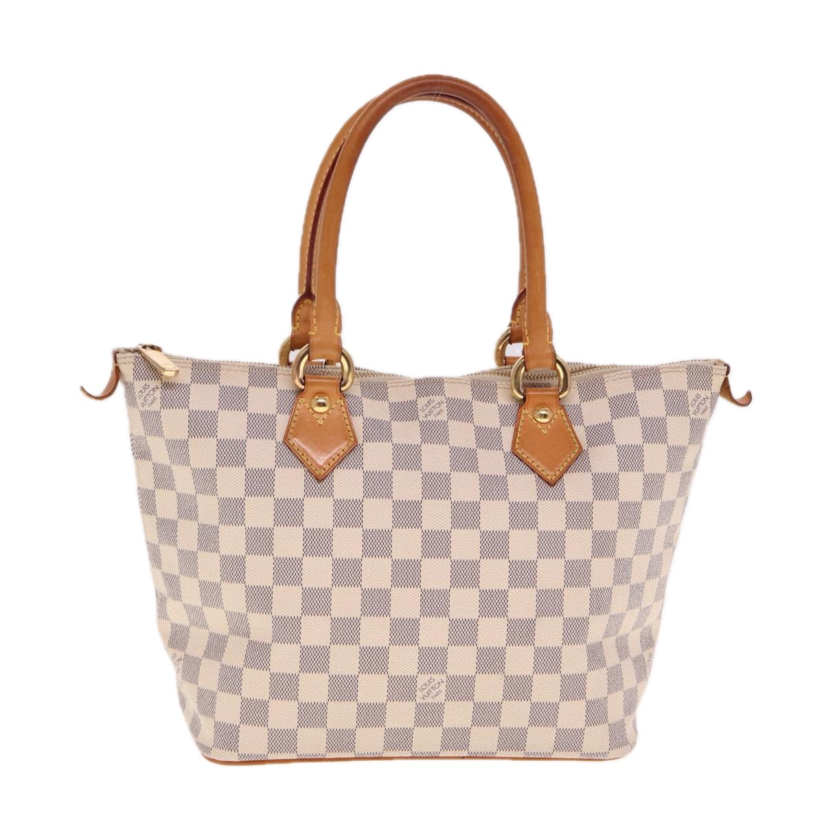 Louis Vuitton Saleya, White, Canvas, tote