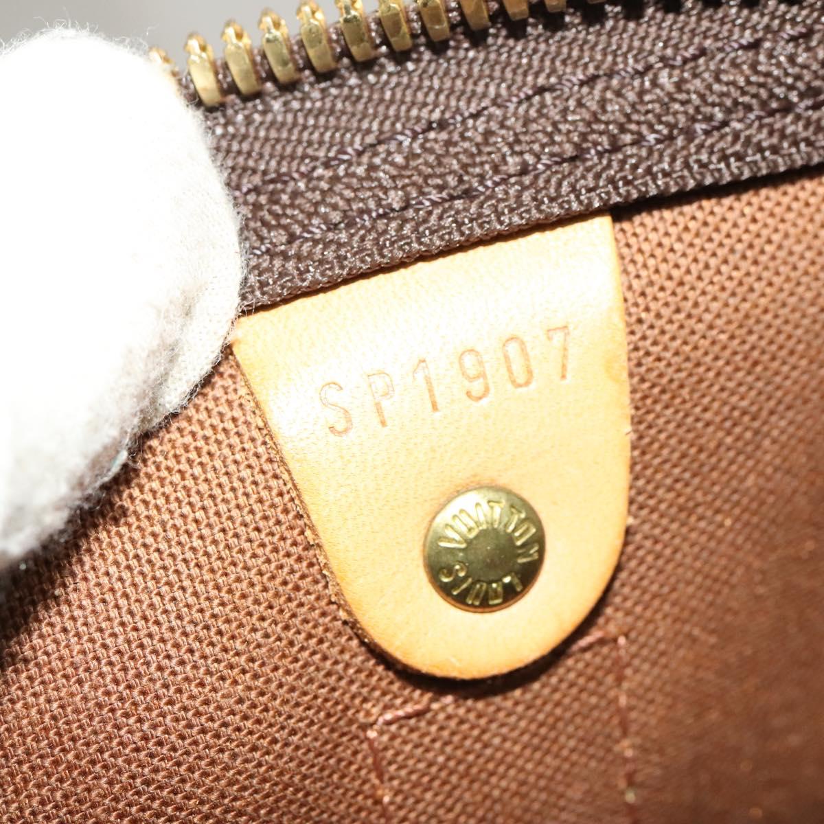 Louis Vuitton Keepall 60, Brown, Canvas, travel