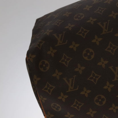 Louis Vuitton Keepall Bandoulière 60, Brown, Canvas, travel