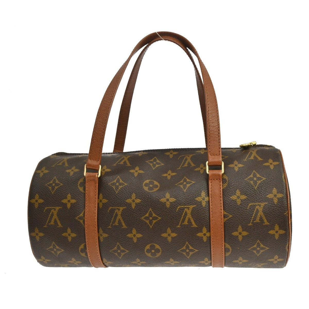 Louis Vuitton Papillon Monogram Canvas, Brown, Canvas, Handbag
