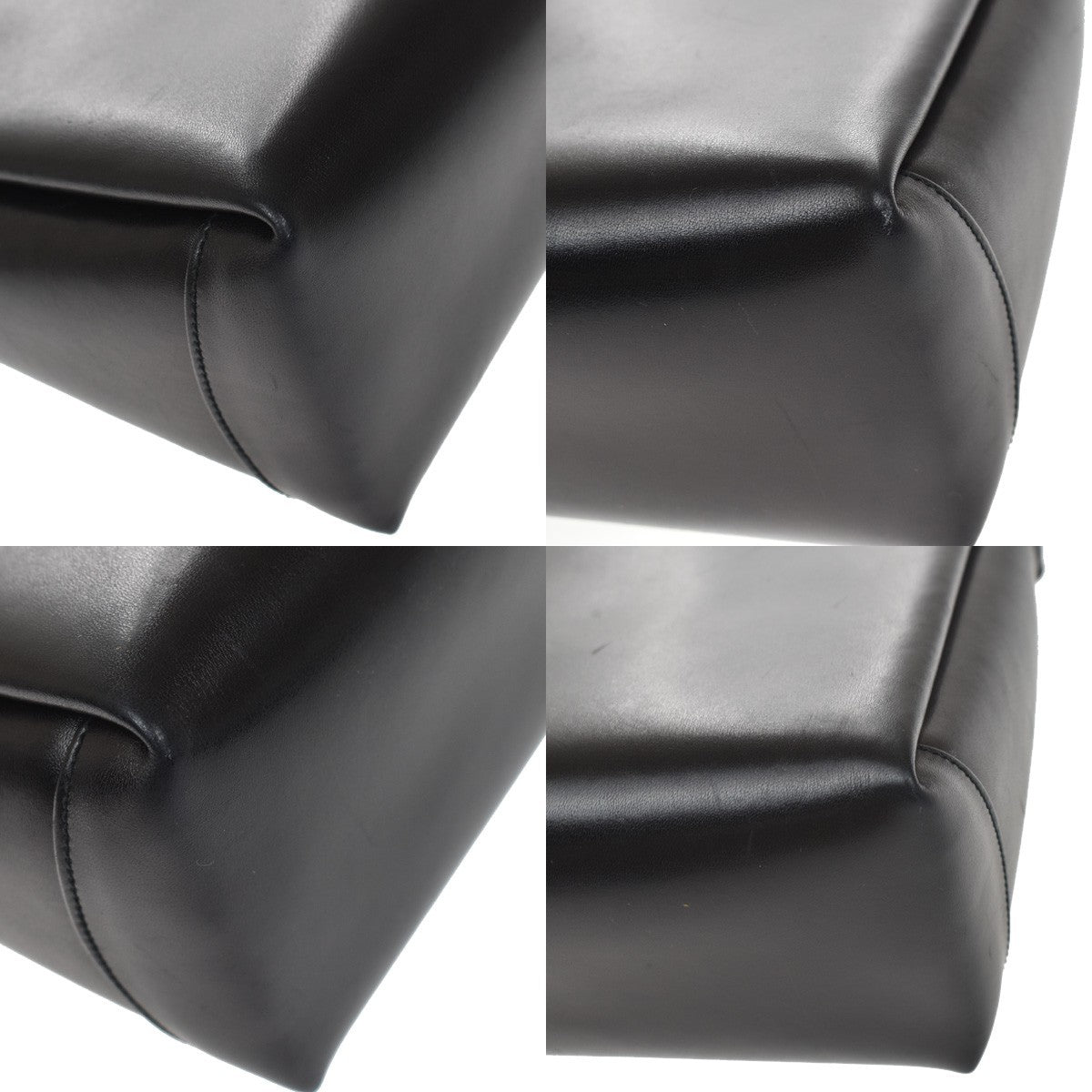 Prada Turnlock Convertible City Calf, Black, Leather, Shoulder Bag