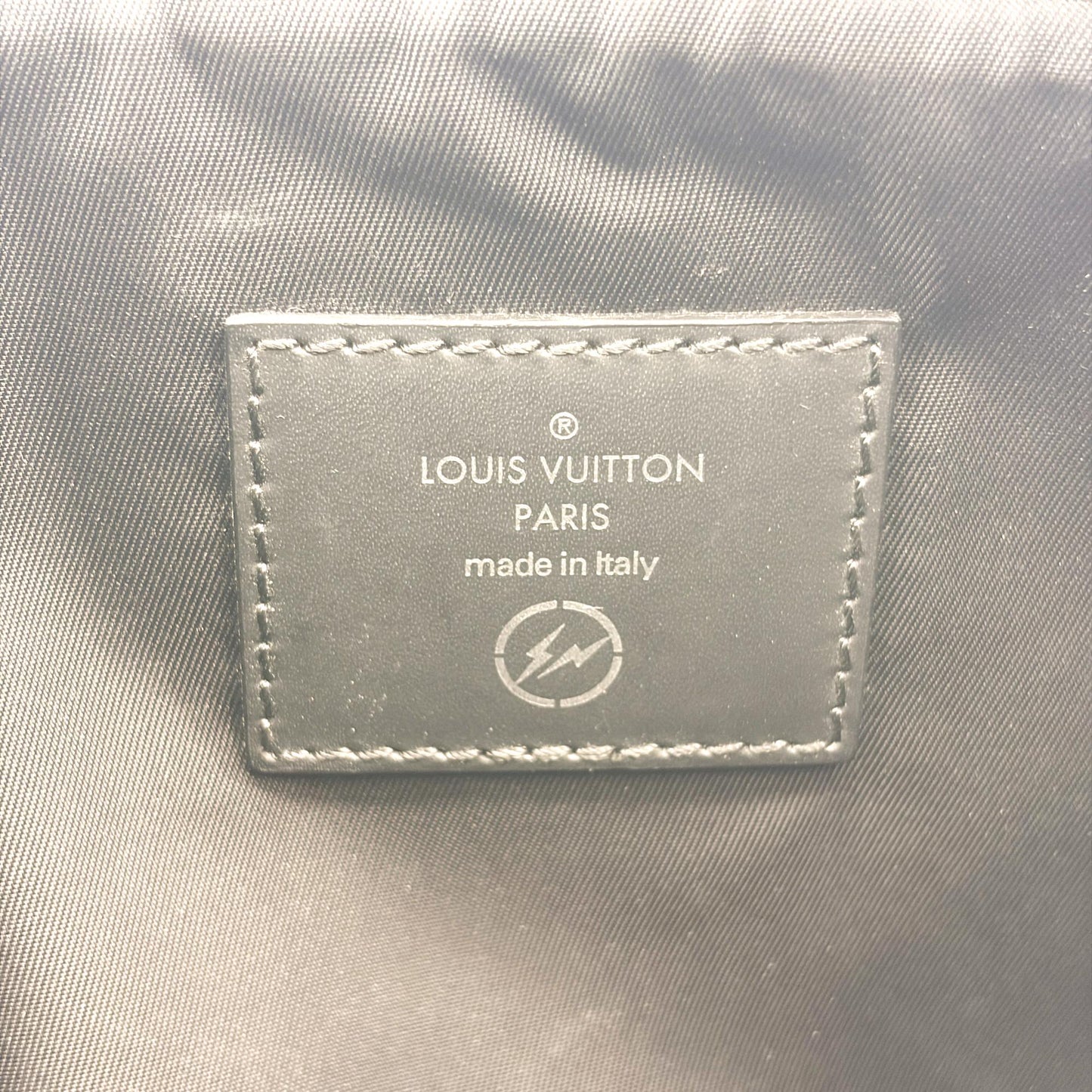 Louis Vuitton Pochette Voyage Monogram Eclipse Canvas, Black, Canvas, Clutch