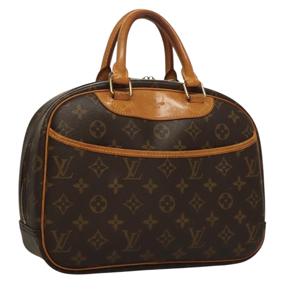 Louis Vuitton Trouville, Brown, Canvas, handbag