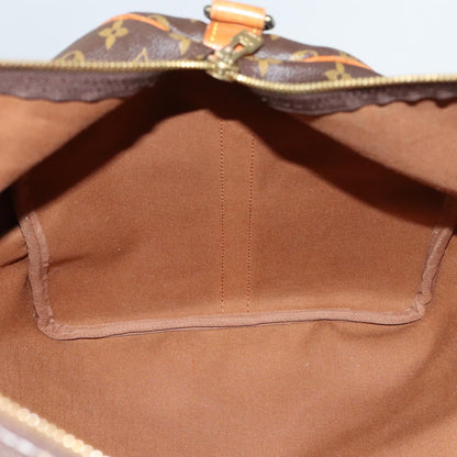 Louis Vuitton Keepall Bandoulière 60, Brown, Canvas, travel