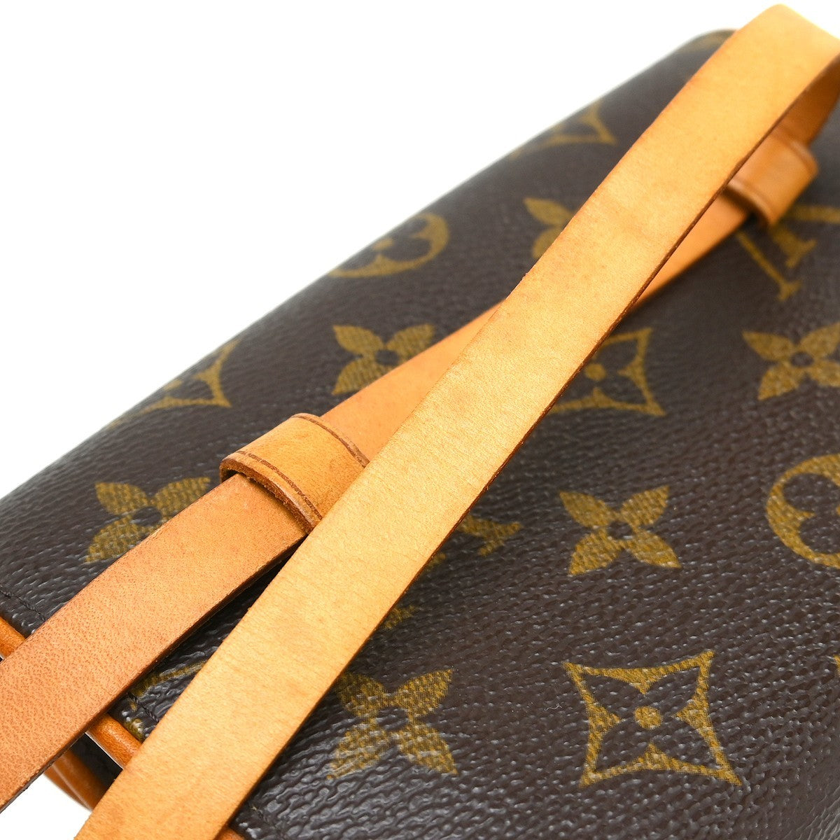 Louis Vuitton Florentine Monogram, Brown, Canvas, Clutch