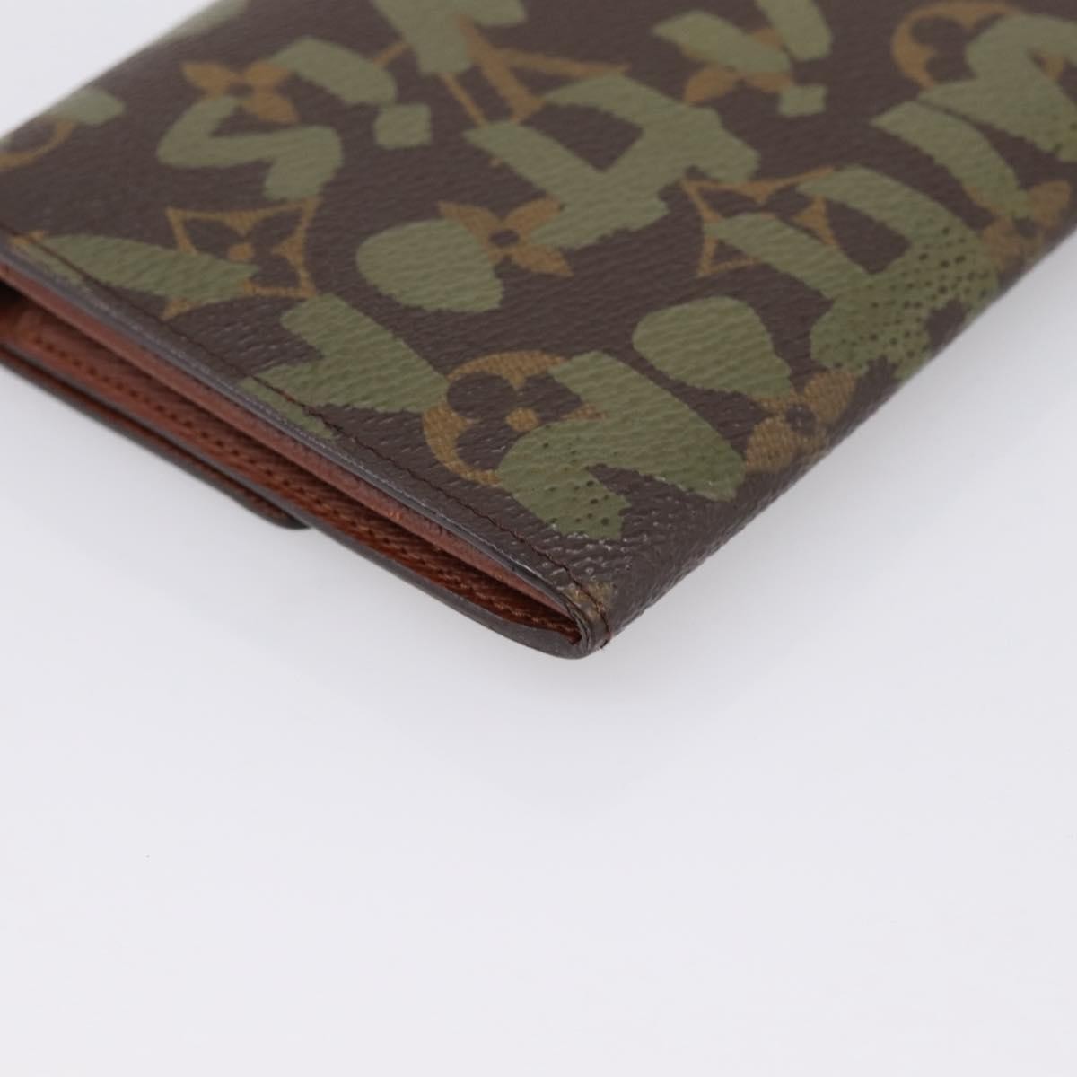 Louis Vuitton Sarah Limited Edition Monogram Graffiti, Khaki, Canvas, Wallet