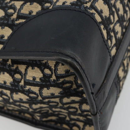 Christian Dior Vintage Trotter Boston Diorissimo Canvas, Navy, Canvas, Handbag