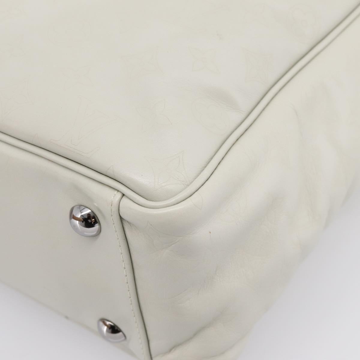 Louis Vuitton Clarkson Messenger Monogram Differ Leather, White, Canvas, Shoulder Bag