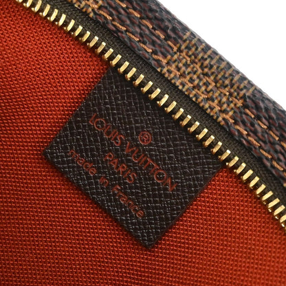 Louis Vuitton Trousse Make Up Damier Canvas, Brown, Canvas, Clutch