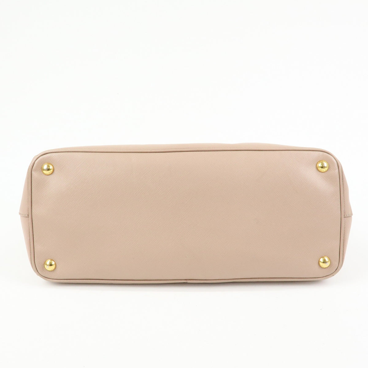 Prada Galleria Double Zip Saffiano Leather, Pink, Leather, Tote Bag