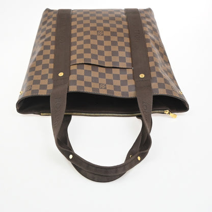 Louis Vuitton Beaubourg Damier, Brown, Canvas, Tote Bag