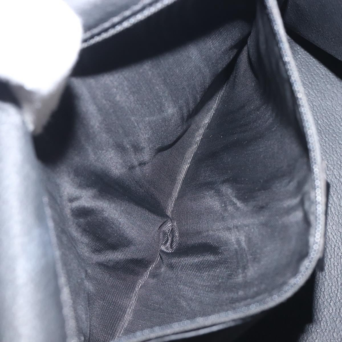 Celine Vintage Macadam Canvas, Black, PVC, Tote Bag