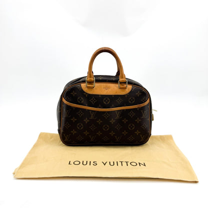 Louis Vuitton Trouville Monogram Canvas, Brown, Canvas, Handbag