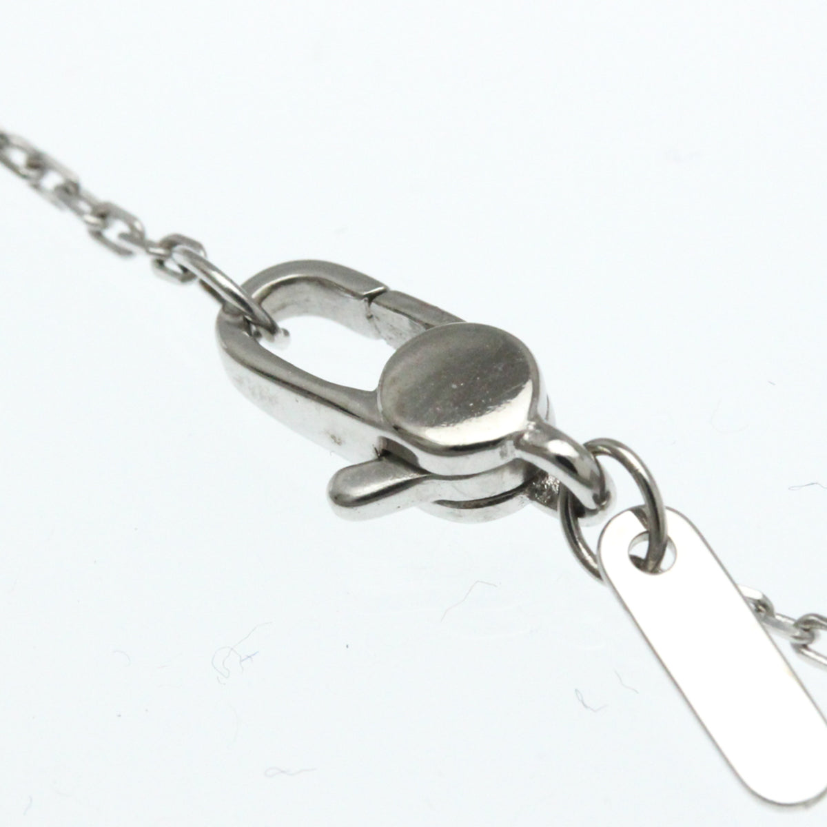 Gucci Icon Twirl 18K White Gold with Diamonds, Silver, White Gold, Necklace