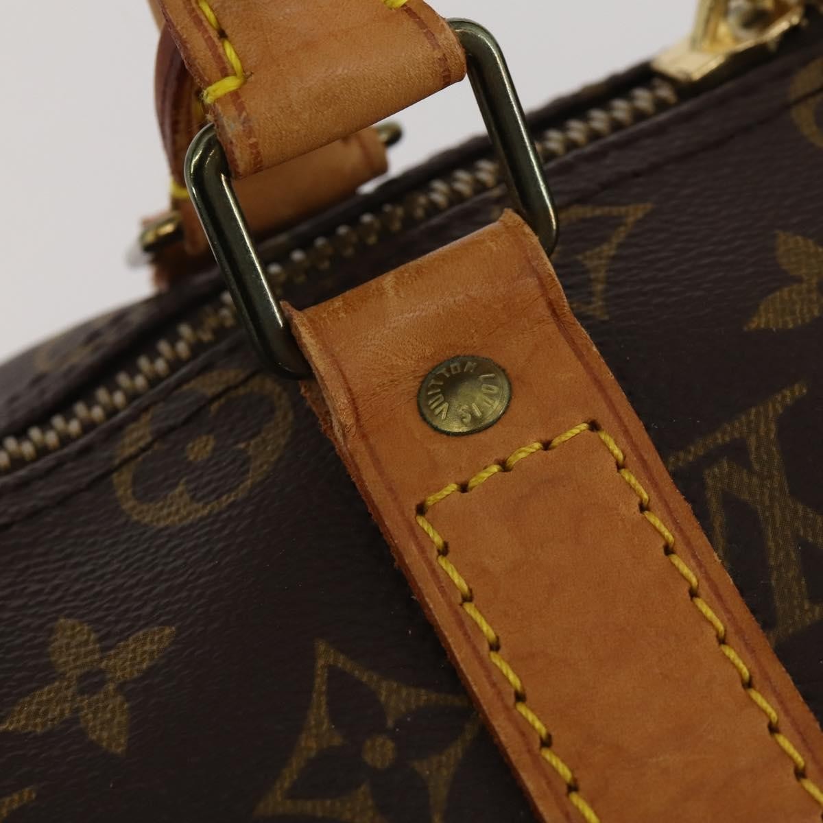 Louis Vuitton Keepall Monogram Canvas, Brown, Canvas, Travel Bag