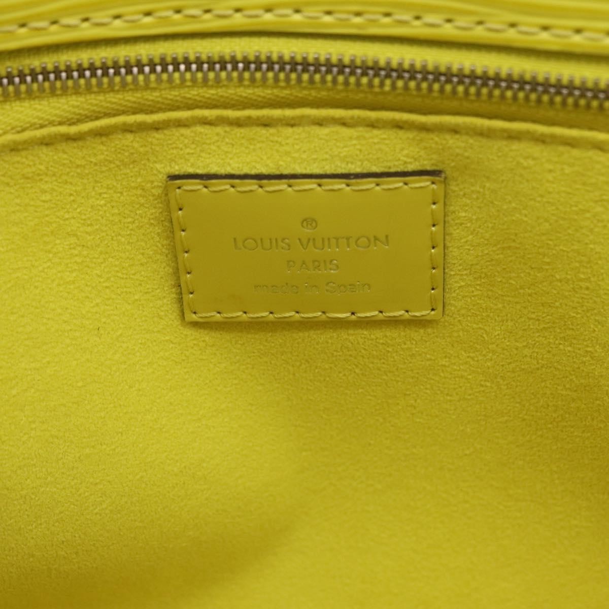Louis Vuitton Marly Epi Leather, Yellow, Leather, Handbag