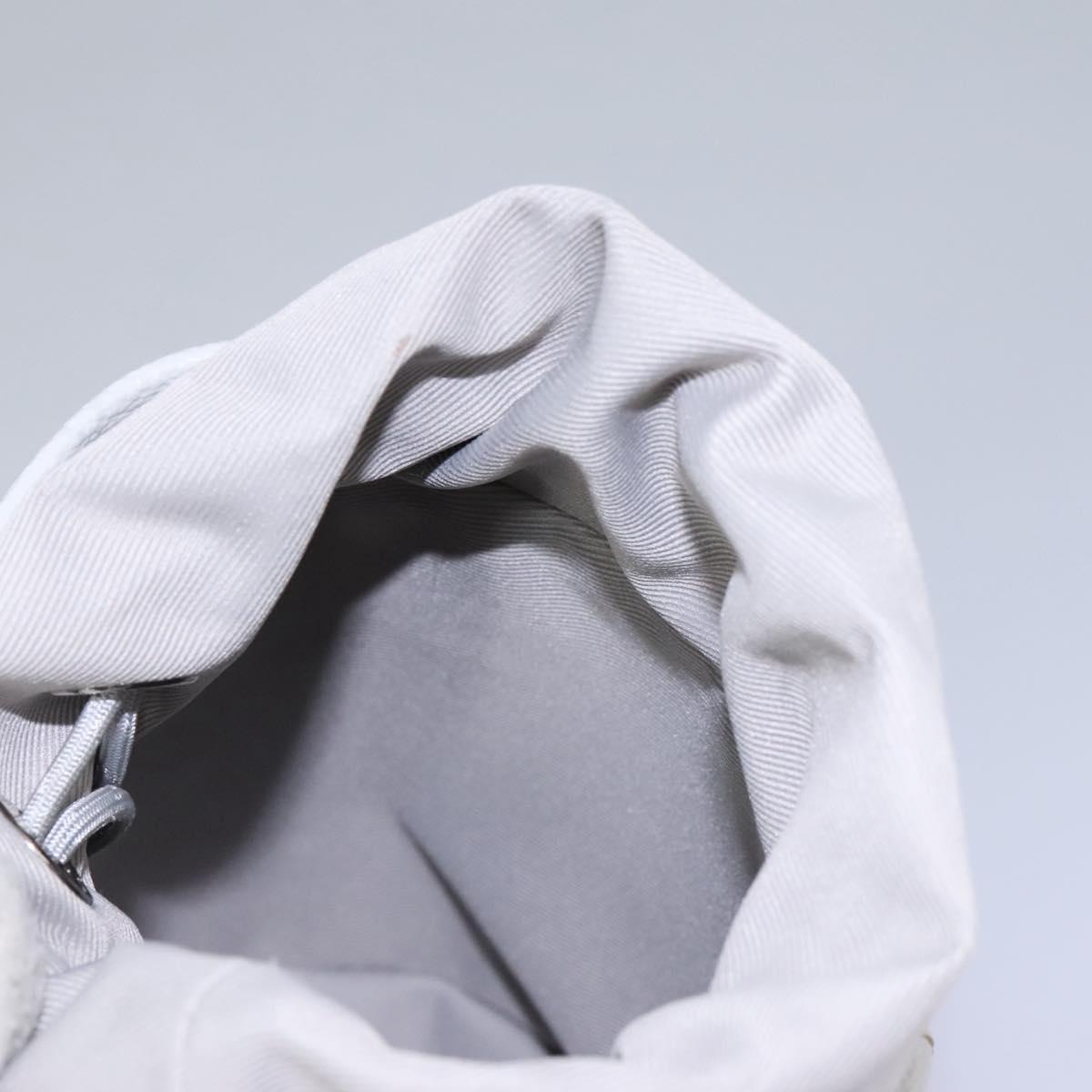 Louis Vuitton Chalk Nano, Grey, Canvas, shoulder